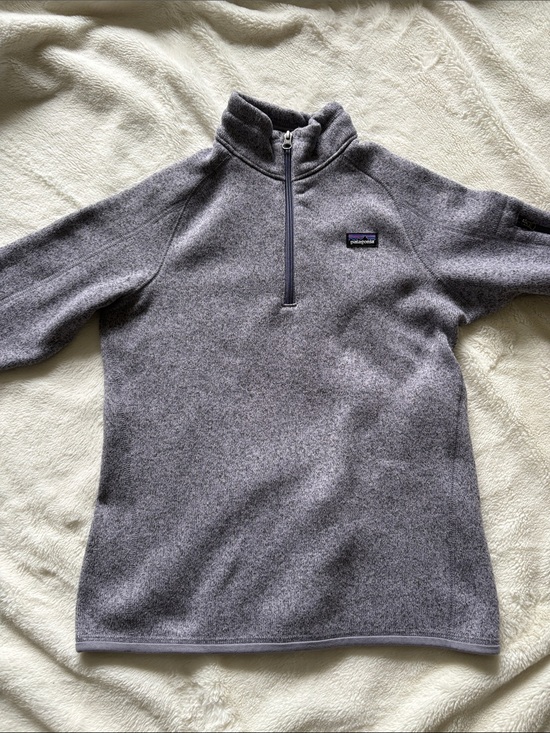 Patagonia Other - Patagonia Lavender Gray Quarter Zip Pullover